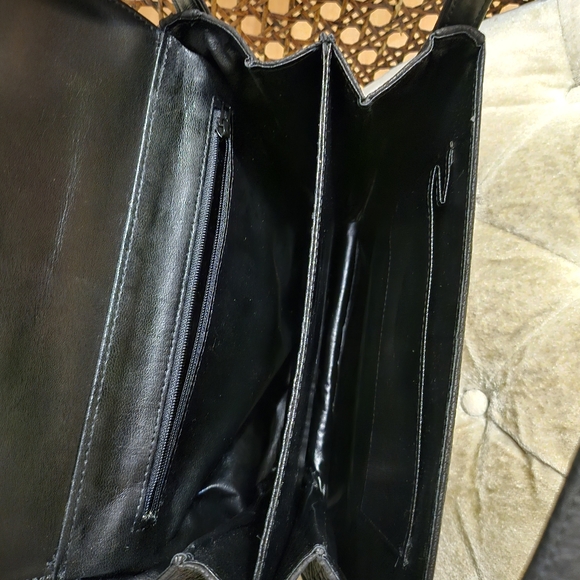 Authentic Shark leather double baguette bag - Picture 10 of 10